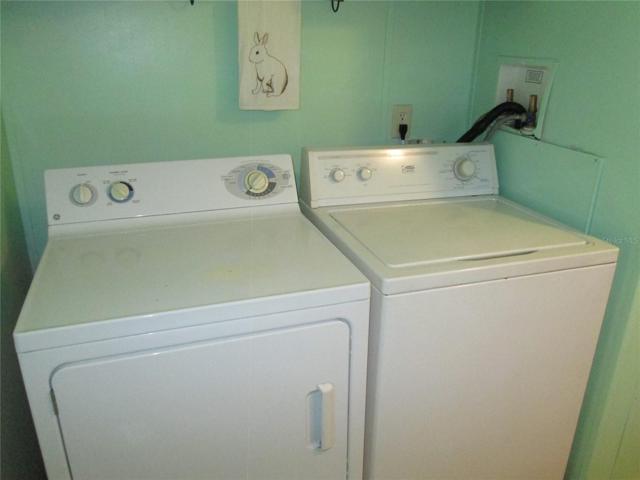 Inside laundry room