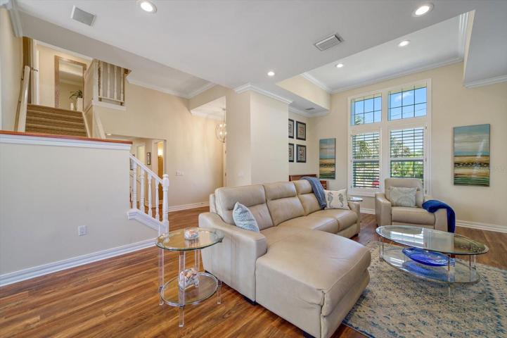Spacious great room area; perfect for entertaining beautifully!