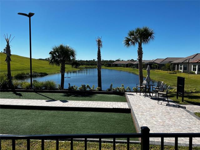 Bocce Ball with view to a lake