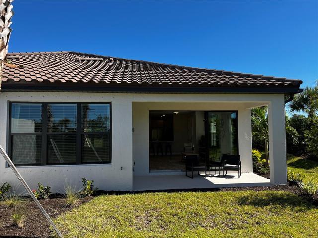 View of the back of the house and lanai
