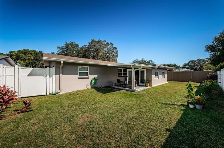 View of rear of home