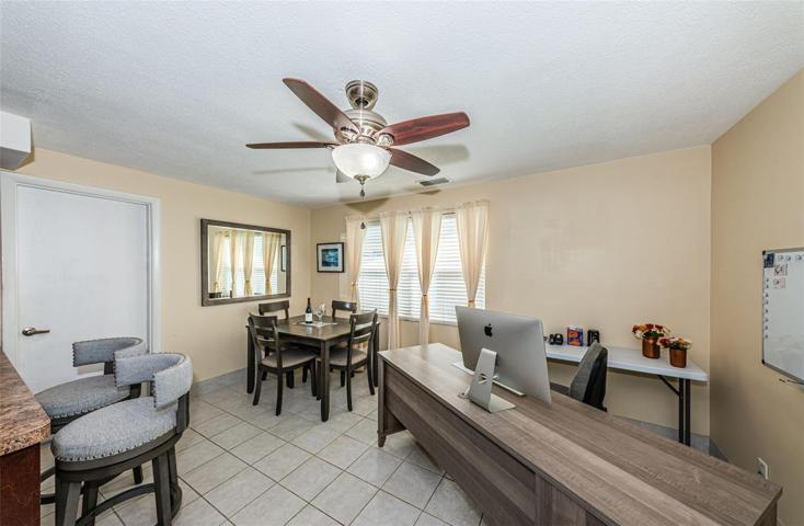 Office/kitchen area
