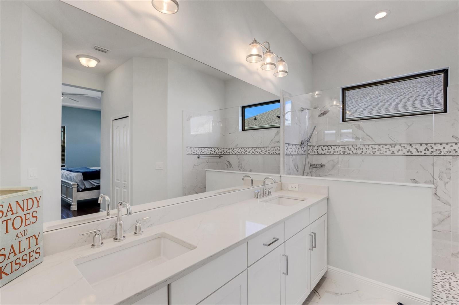Primary Bathroom with Dual Vanity
