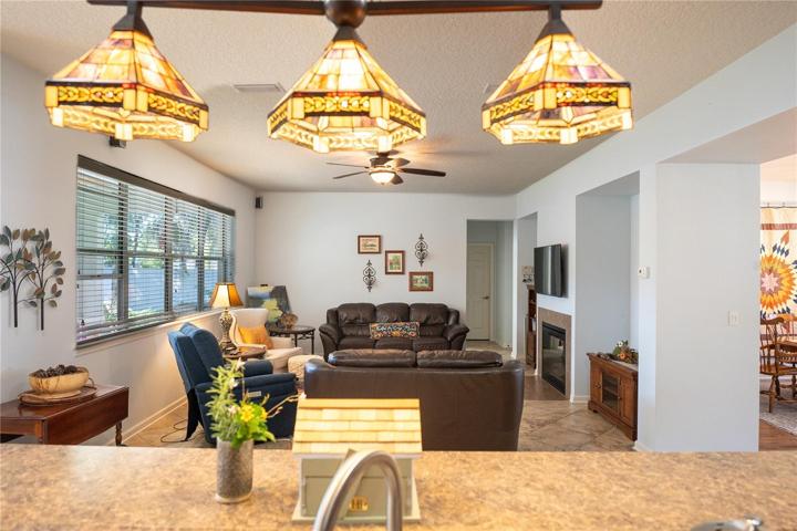 Kitchen View/Family Room