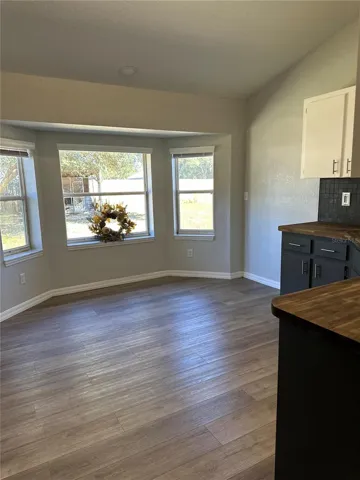 Dining area in kitchen