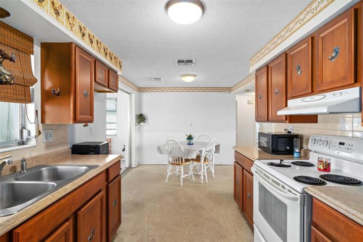 Kitchen and Dining Area