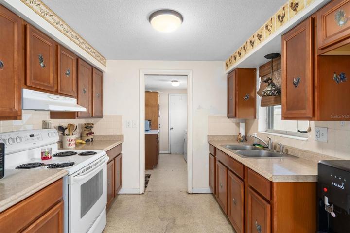 Kitchen with Newer Cabinets