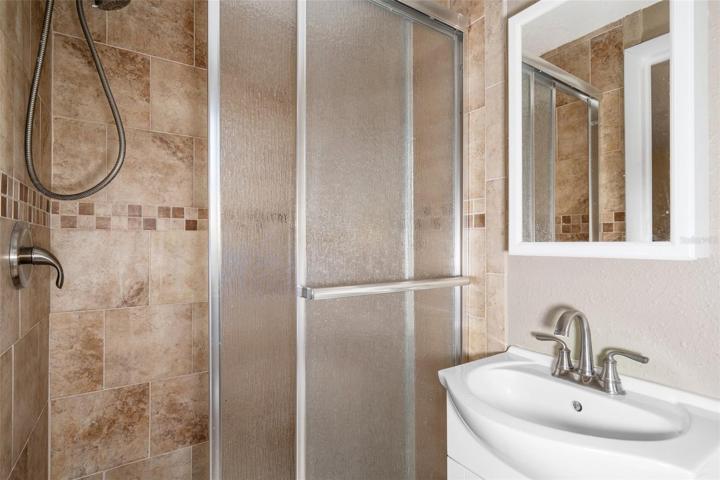 Bath 2 with Updated Tiled Shower