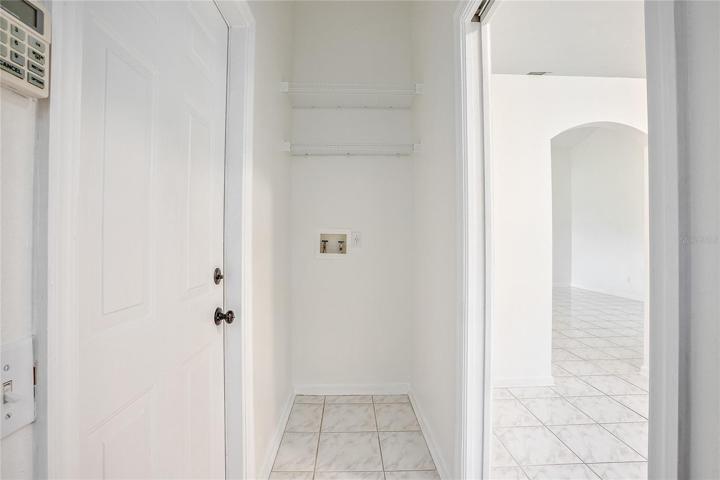 Laundry Room - Washer Side