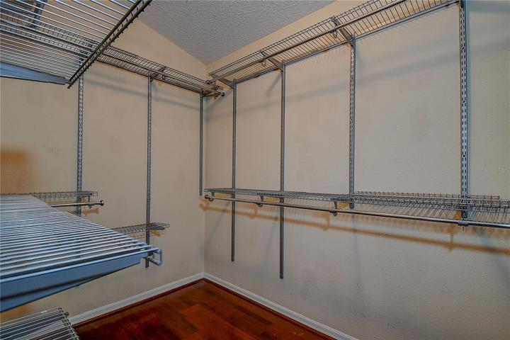 Owner's Bedroom Walk-In Closet