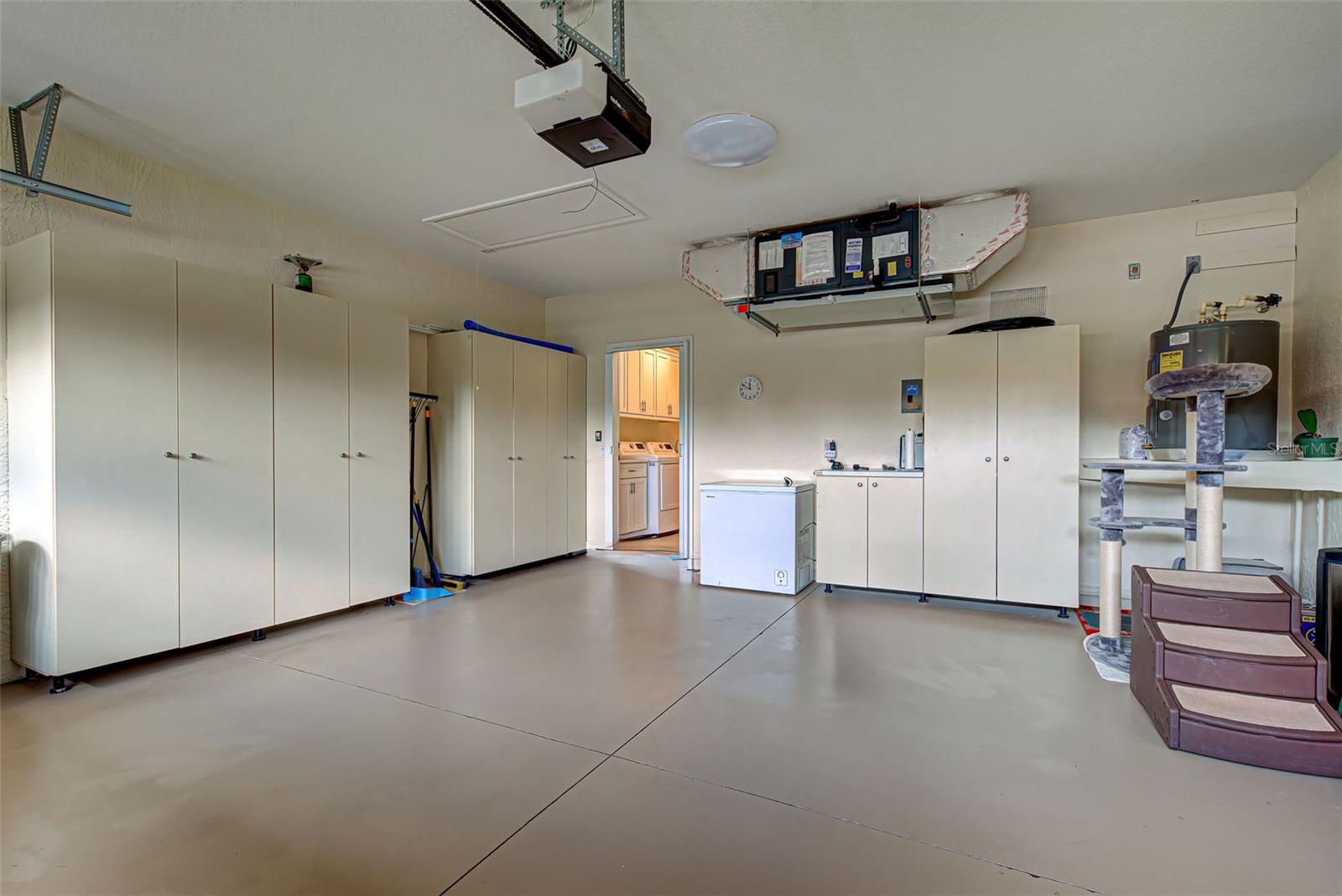 Garage entry to laundry room