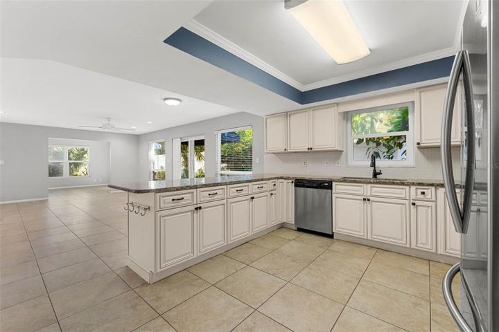 Downstairs unit - kitchen
