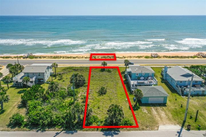 50 X 110 Lot between A1A and N Central Ave with Littoral Rights