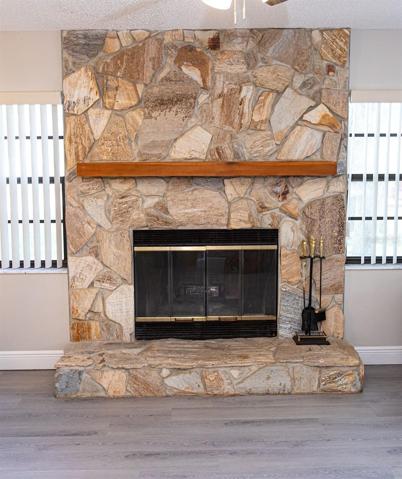 Wood Burning Fireplace