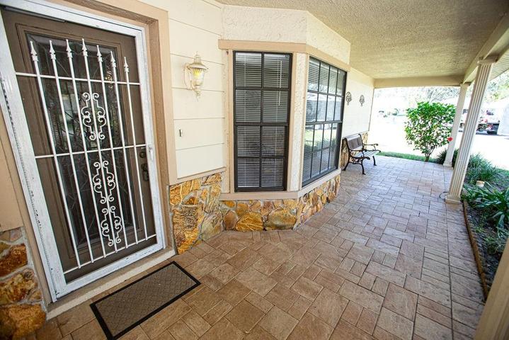 Beautiful Front Covered Porch