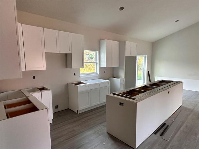 Kitchen - Cabinets Installed