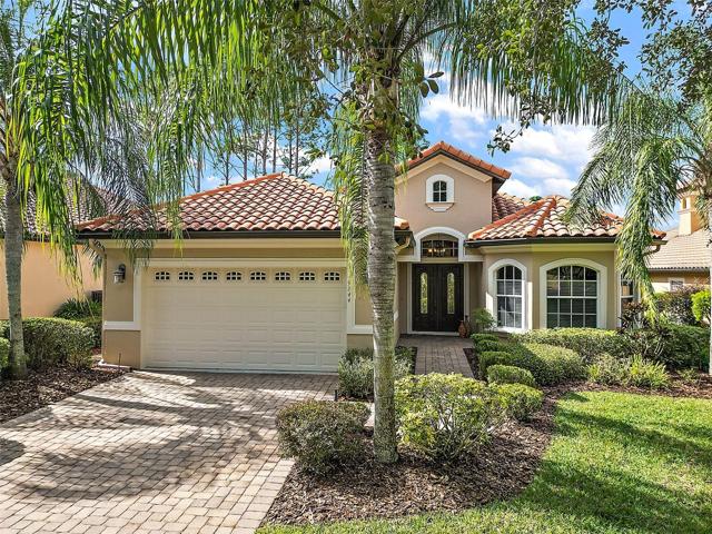 Your new home has an inviting elevation and lovely landscaping and hardscaping.