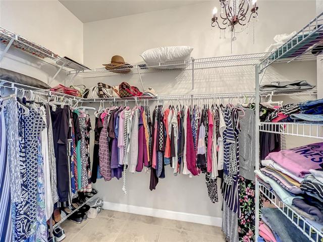 Large walk in closet