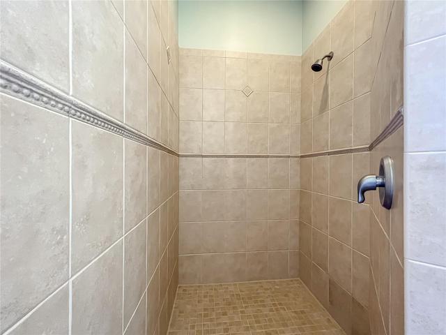 Walk in shower