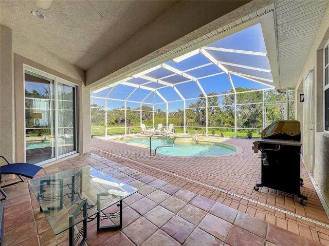 Entertainment space outdoors