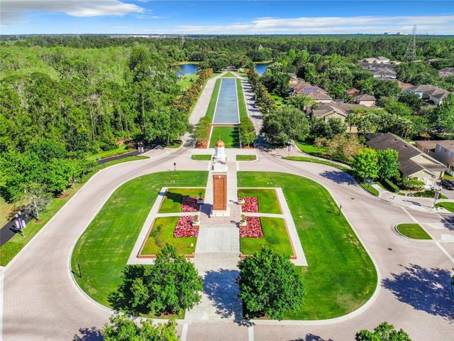 Community Entrance - Drone View