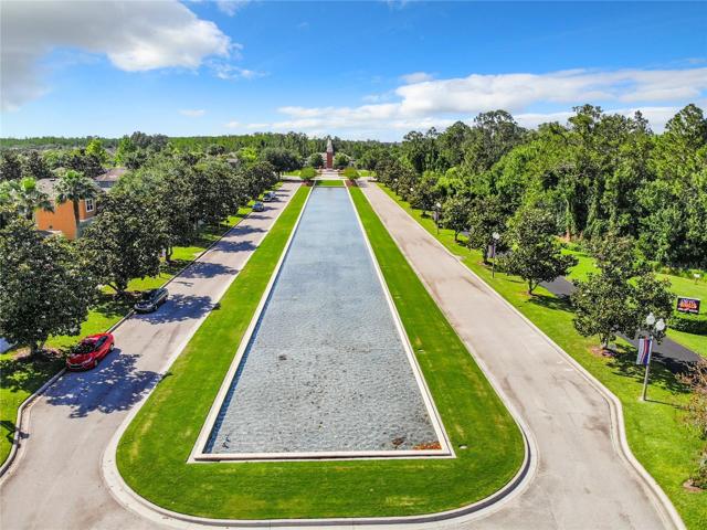Community Entrance - Drone View