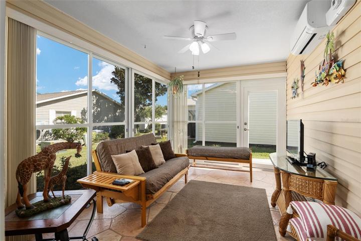 air conditioned lanai
