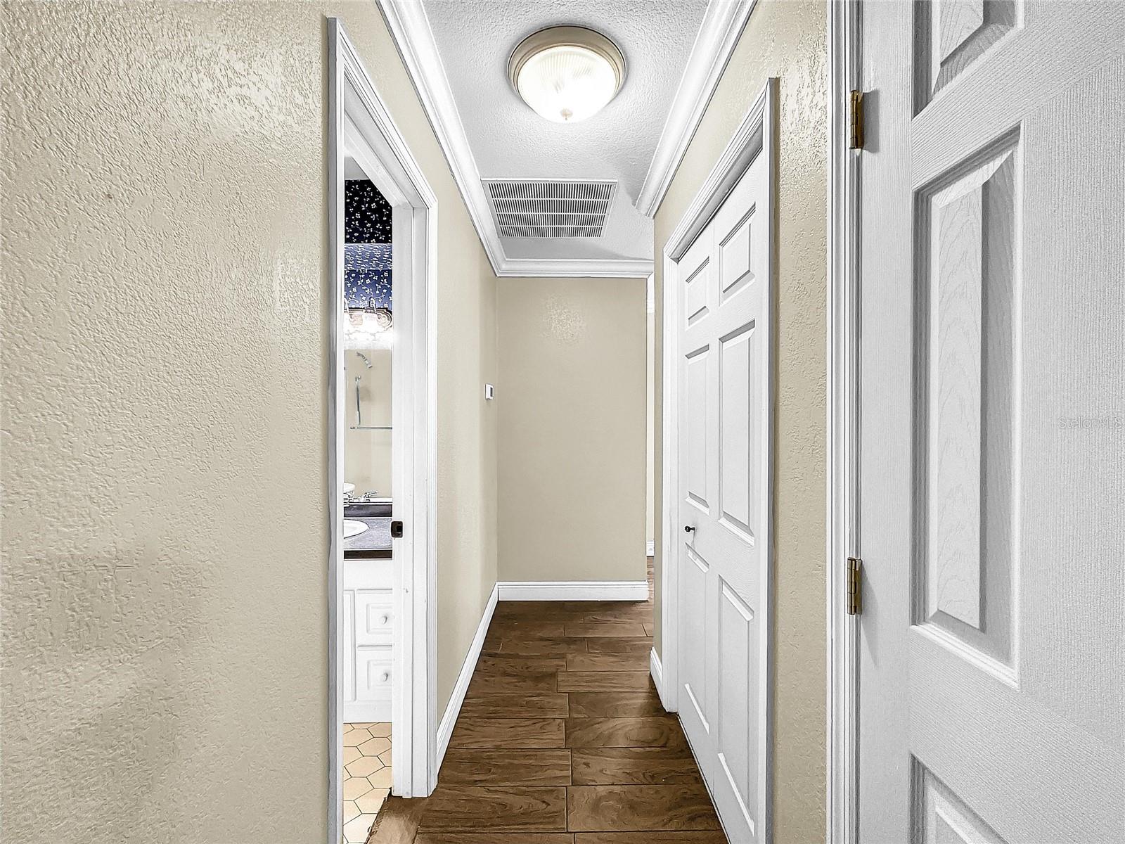 Hallway to Bedrooms