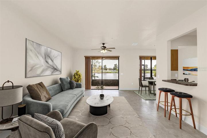 Living Room Virtually Staged**