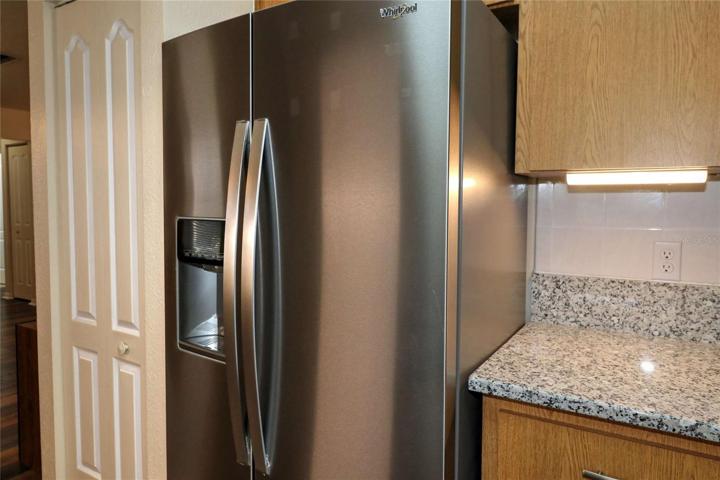 stainless appliances....