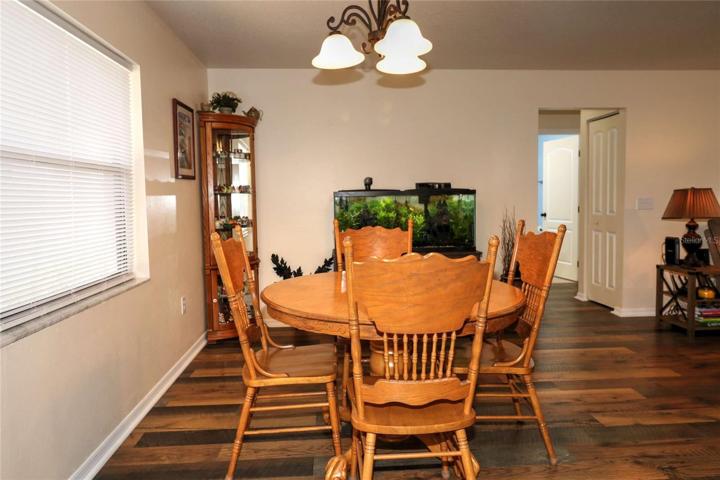 Dining with great natural light....