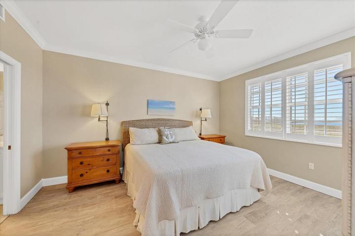Master Bedroom with Water View!