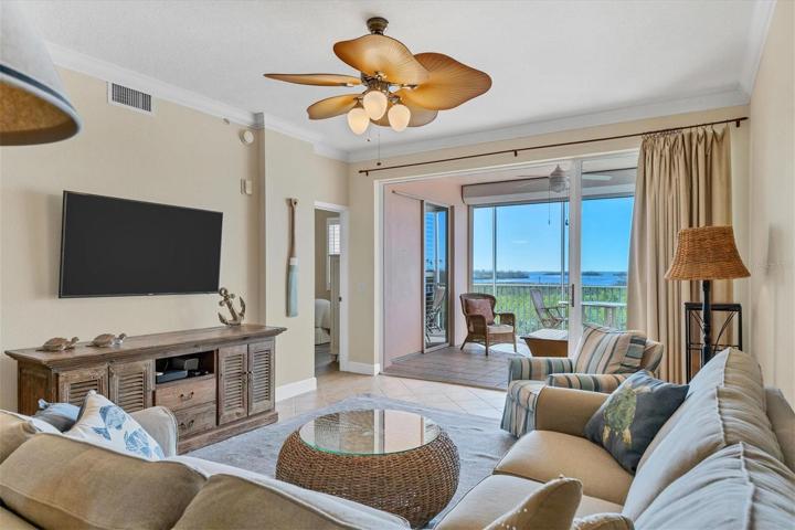 Living Room with Water Views!