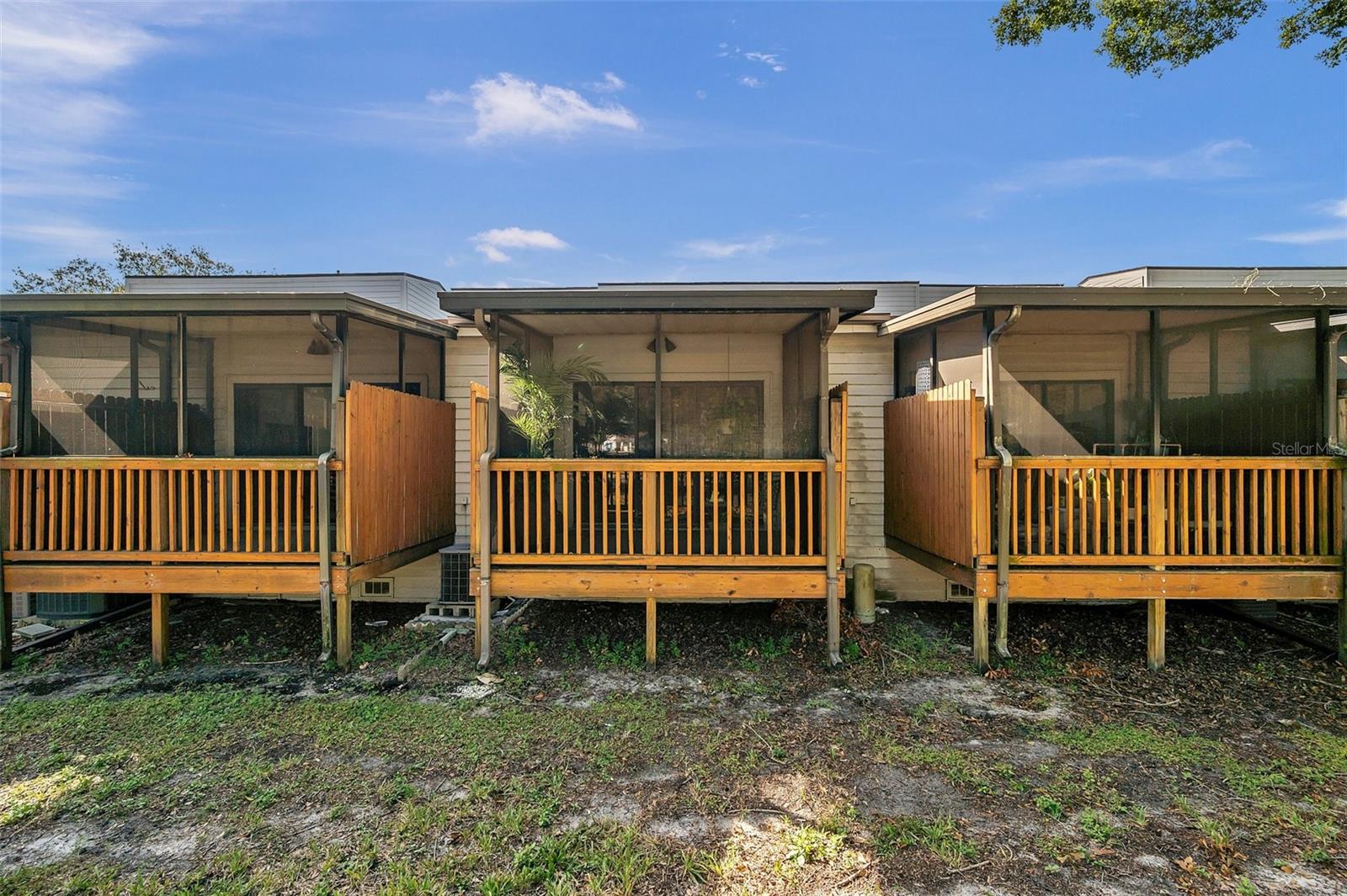 Rear Enclosed Balcony