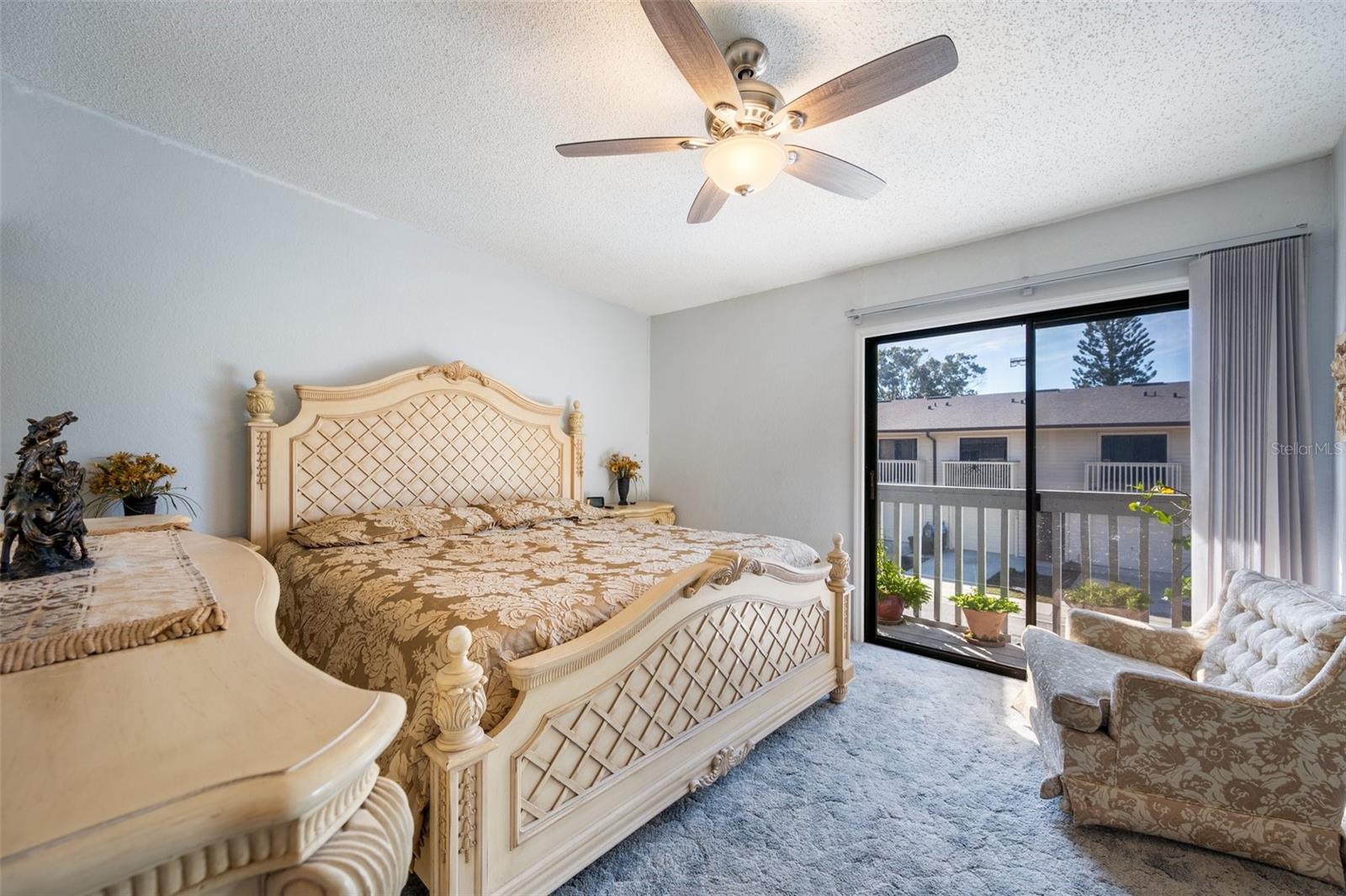 Master Bedroom with private balcony