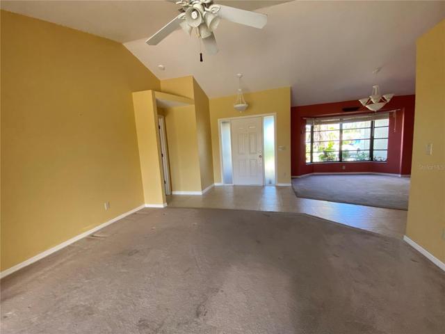 Front Door and Dining room