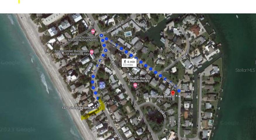 Walk to Deeded beach access just around the corner!