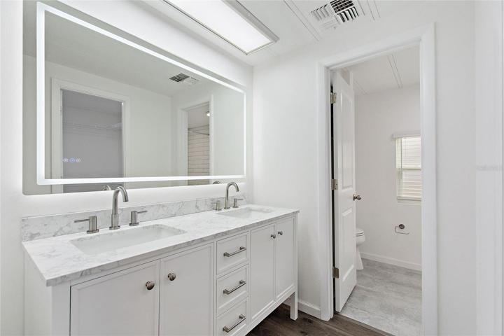 Master bathroom