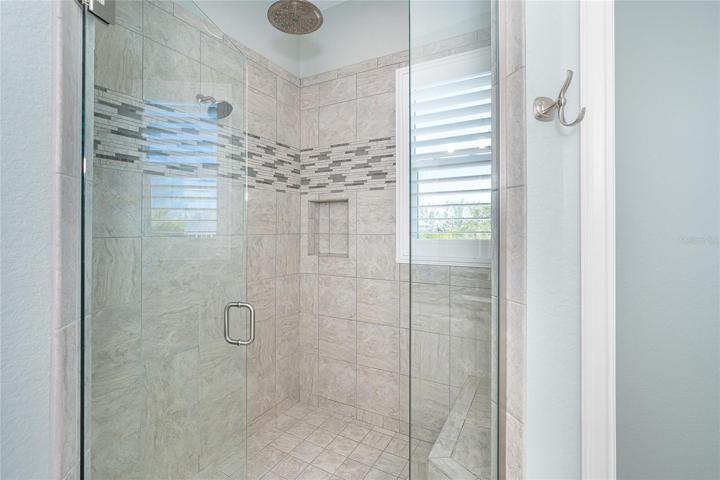 Master Bathroom Shower.
