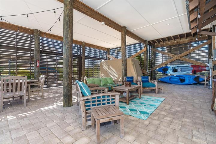Downstairs Deck.