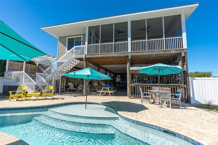 Pool and Rear of Home.