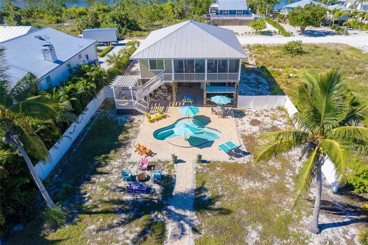 Aerial View of Home.