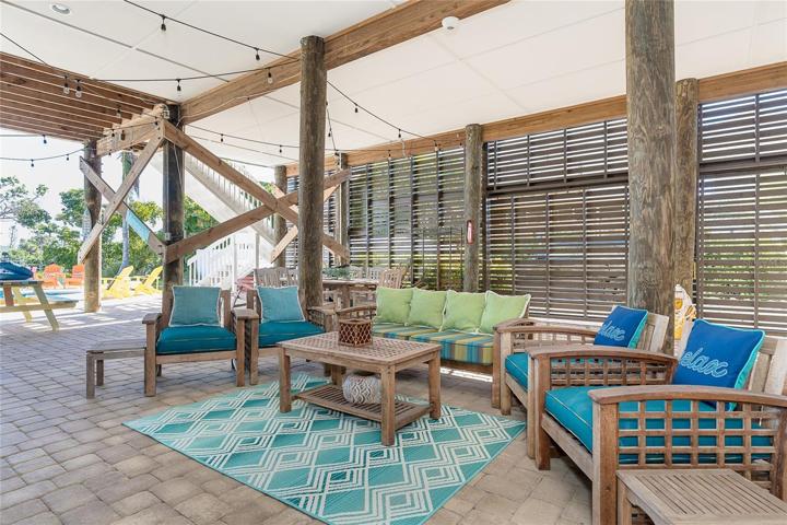 Downstairs Deck.