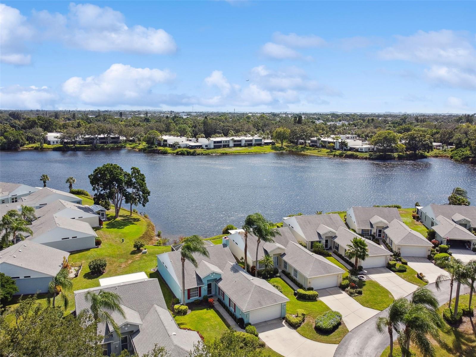 10 acre lake behind the condo.