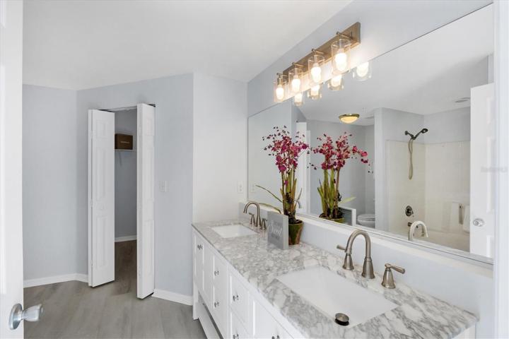 Master Bathroom New Dual Sink Vanity