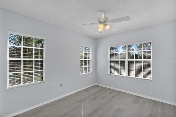 Master Bedroom Blinds down