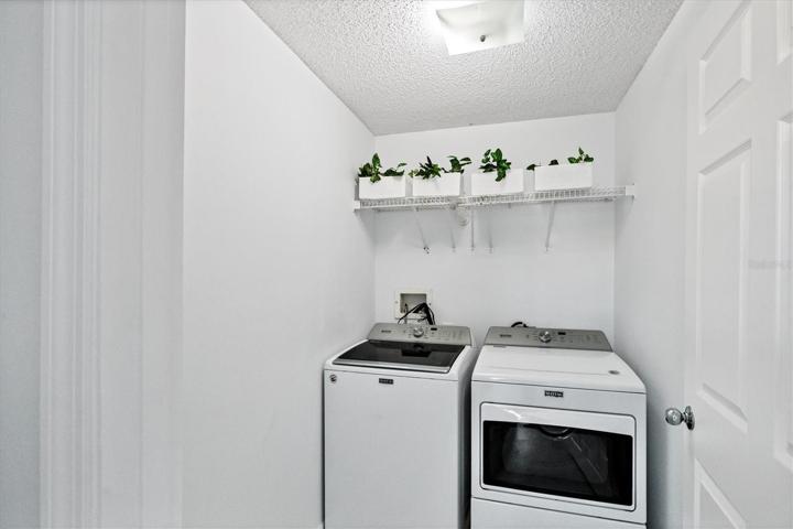 Laundry Room Located by Bedrooms 2 and 3