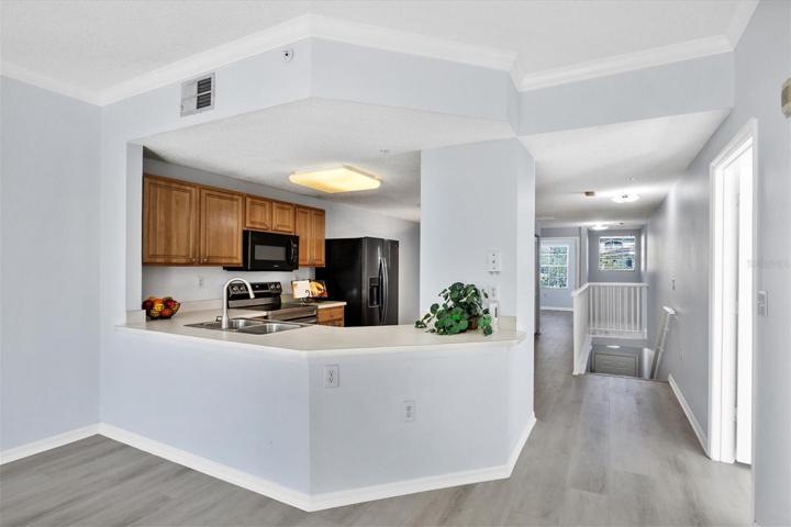 Kitchen and Hall to Guest Bedrooms and Bath