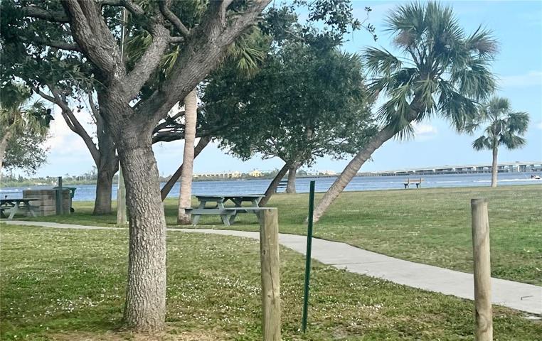 Private riverside park for members of Property Owners of Gulf Cove.  Low annual fee.