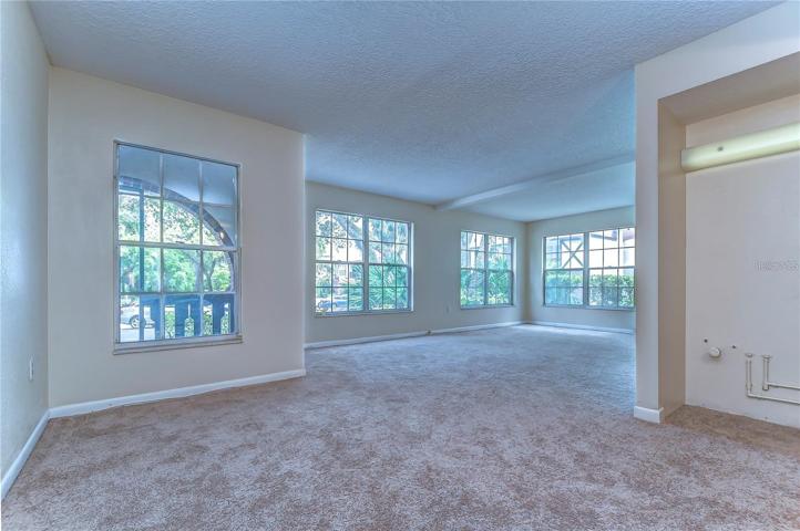 View of Dining area and Living Room